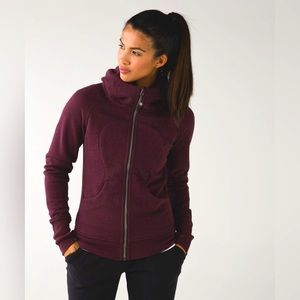 Lululemon Scuba Hoodie III in Bordeaux
